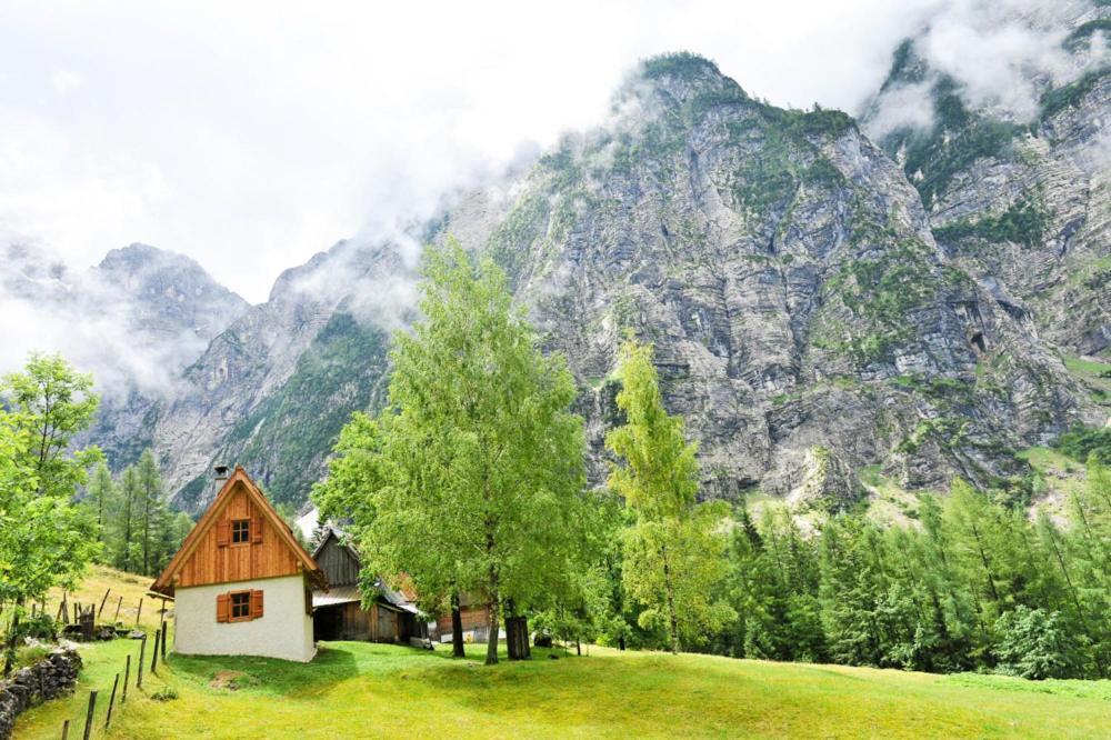 Cottages Kravanja Trenta Zewnętrze zdjęcie